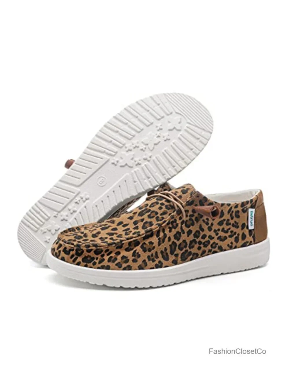 Lightweight Canvas Boat Shoes Slip-On Loafers for Women Breathable Comfort